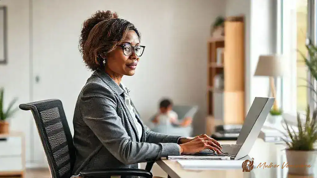 Benefícios e desafios do home office para mulheres executivas: como conciliar