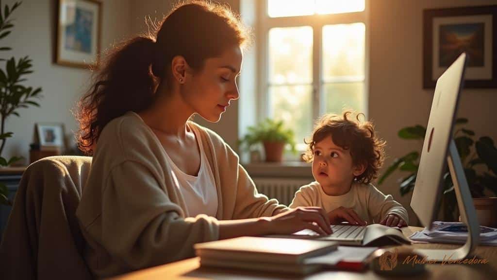 Empreendedorismo para mães solo: estratégias reais para ganhar renda e tempo