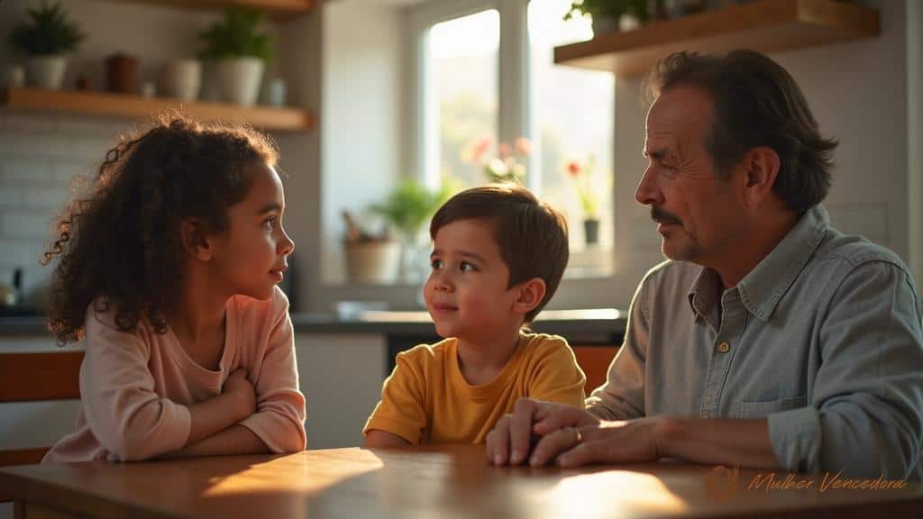 Como falar sobre sua situação com os filhos: guia prático para conversas sensíveis