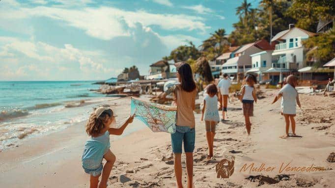 Escolhendo destinos, transporte e hospedagem
