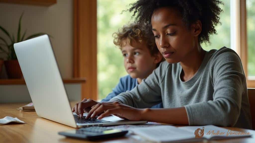 Mães solteiras que conseguiram estabilidade financeira: 7 passos que funcionam