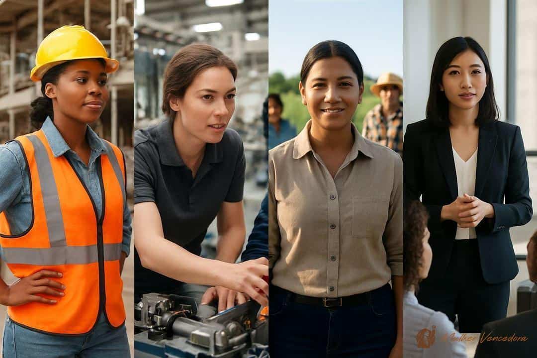 Mulheres que mudaram setores tradicionais: lições práticas e casos que inspiram