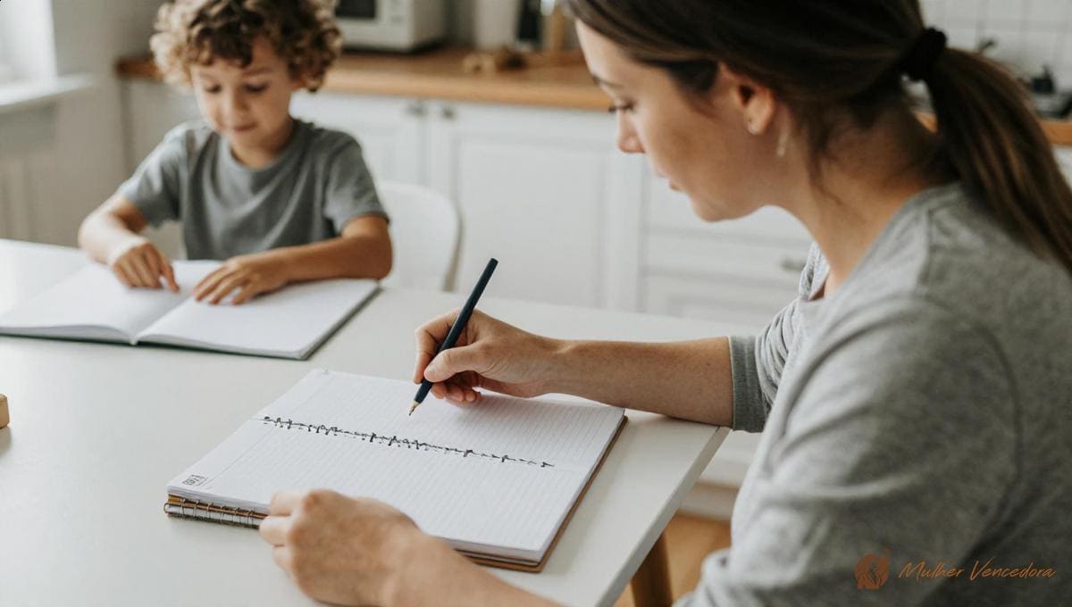 Mãe solo e a importância de sistemas, não de motivação - guia prático