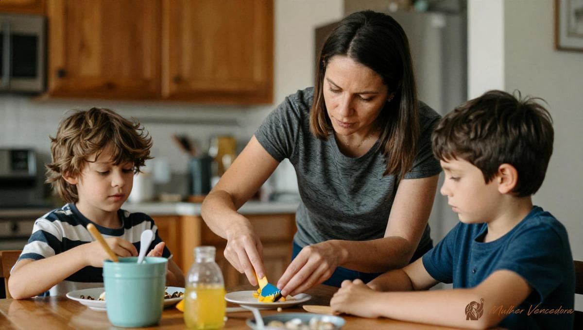 Mãe solteira e a construção de autonomia prática dos filhos: guia em 9 passos