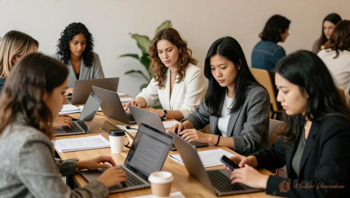 Mulheres e crescimento via parcerias estratégicas digitais: 7 passos práticos