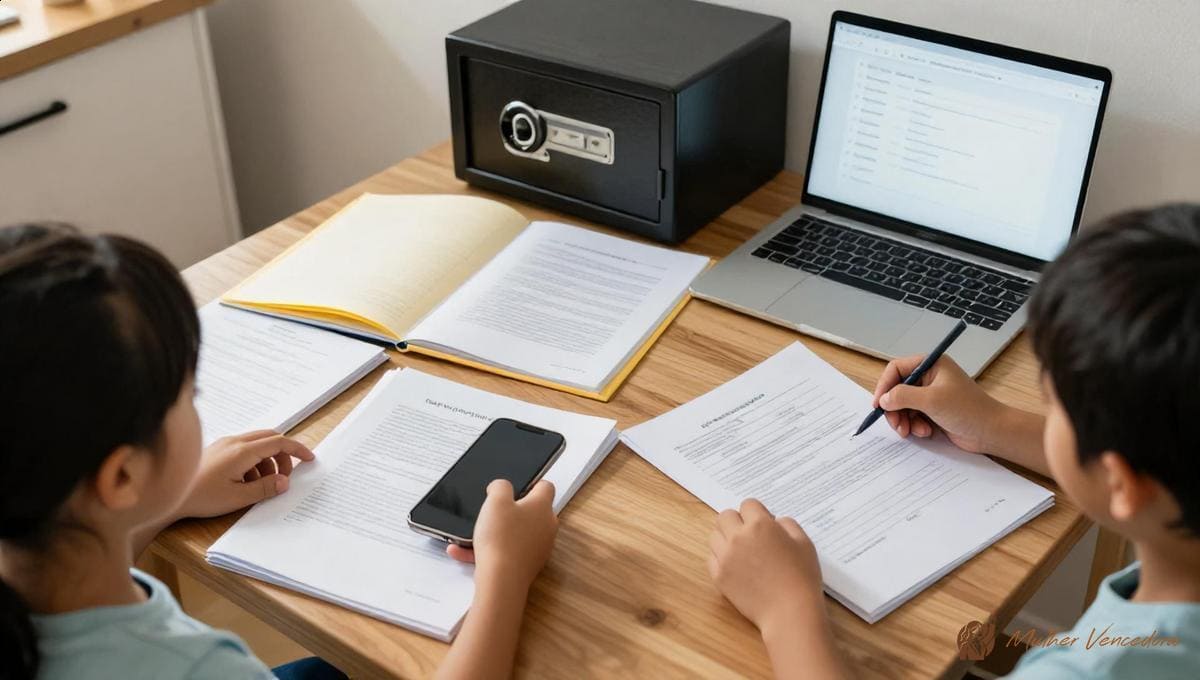 Como organizar documentos importantes da família: sistema simples e seguro hoje