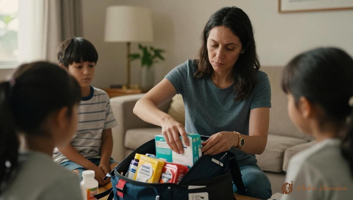 Mãe solteira e a preparação para emergências familiares: plano prático