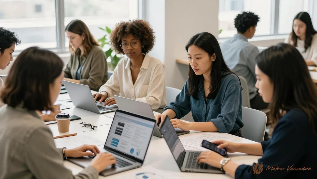 Mulheres e a economia dos serviços digitais: como lucrar e liderar hoje